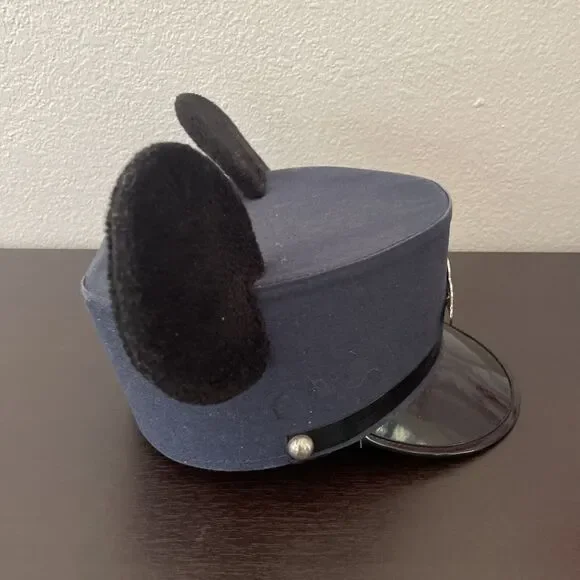 Disney Parks Mickey Mouse Ear Conductor Hat Red Car Trolley Size S/MD *READ* - Picture 2 of 12